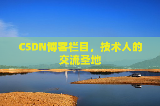 CSDN博客栏目，技术人的交流圣地